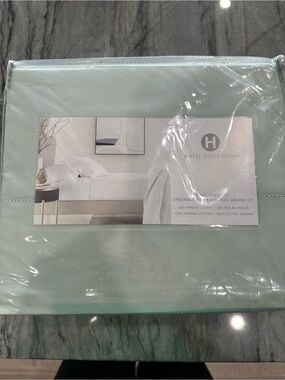 Hotel Collection King Sheet Set in Sage Green